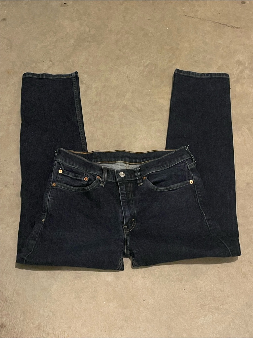 Levi's Men's Indigo Straight Jeans
